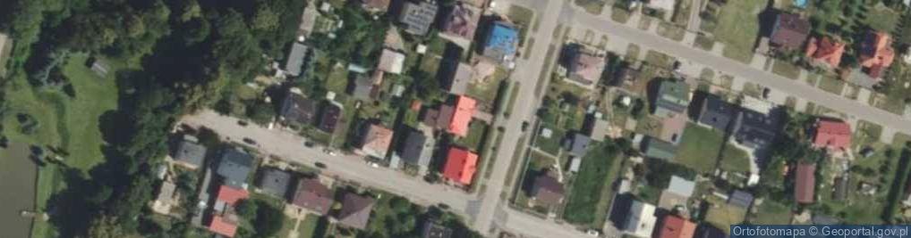 Zdjęcie satelitarne Akacjowa ul.