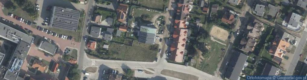 Zdjęcie satelitarne Akacjowa ul.