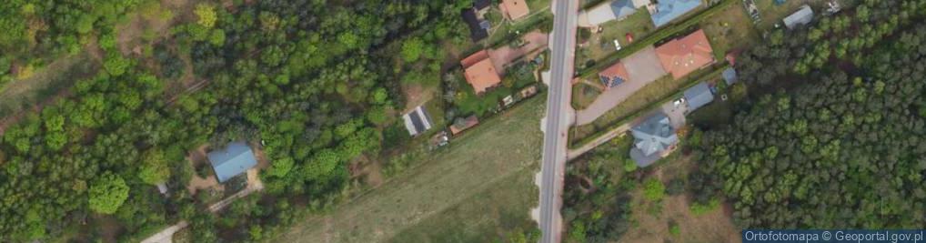 Zdjęcie satelitarne Akwarelowa ul.