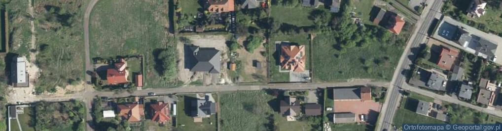 Zdjęcie satelitarne Aksamitna ul.