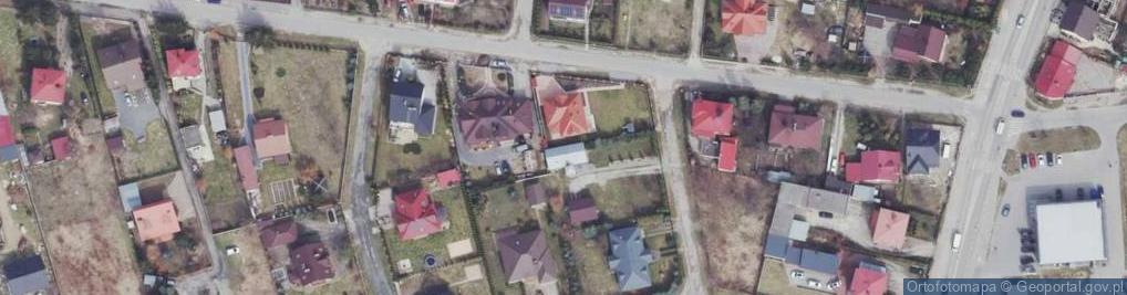 Zdjęcie satelitarne Akacjowa ul.