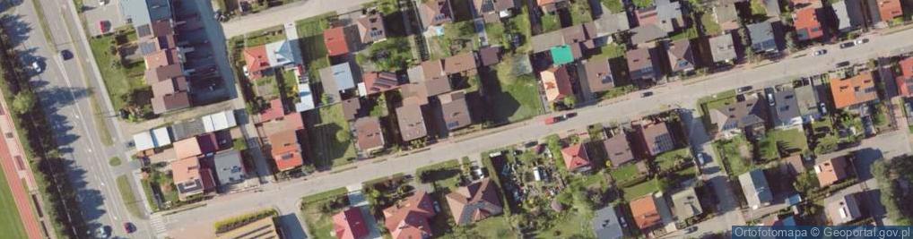 Zdjęcie satelitarne Akacjowa ul.
