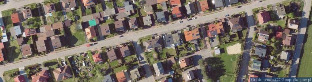 Zdjęcie satelitarne Akacjowa ul.