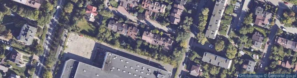 Zdjęcie satelitarne Akacjowa ul.