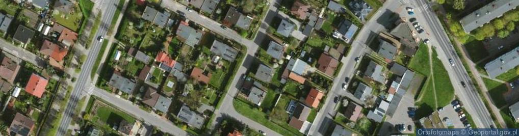 Zdjęcie satelitarne Akacjowa ul.