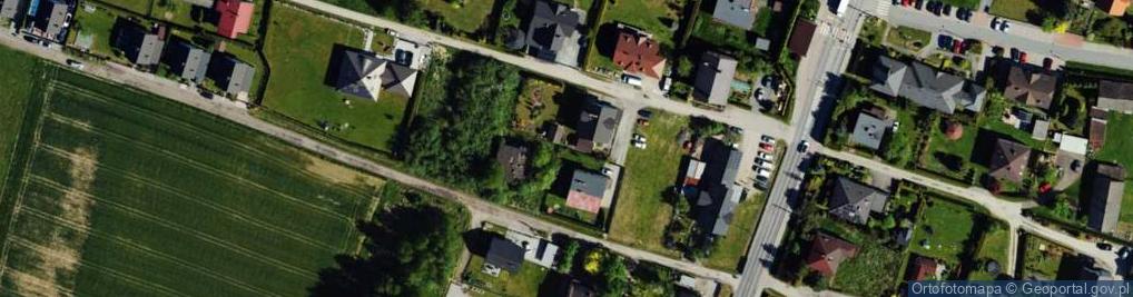 Zdjęcie satelitarne Akacjowa ul.