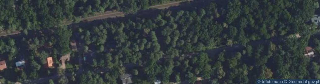 Zdjęcie satelitarne Akacjowa ul.
