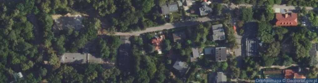 Zdjęcie satelitarne Akacjowa ul.