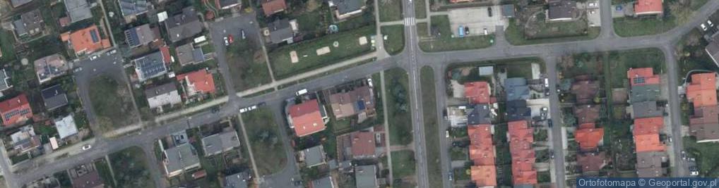Zdjęcie satelitarne Akacjowa ul.