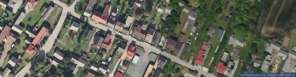 Zdjęcie satelitarne Aksamitna ul.