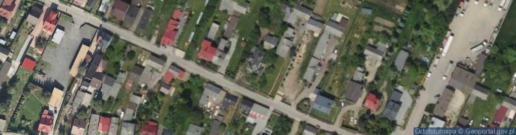 Zdjęcie satelitarne Aksamitna ul.
