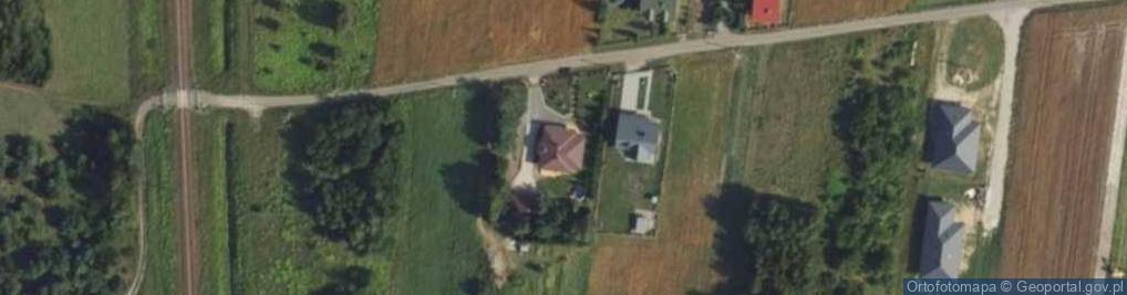 Zdjęcie satelitarne Aksamitna ul.