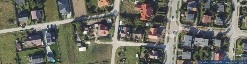 Zdjęcie satelitarne Akacjowa ul.