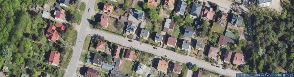 Zdjęcie satelitarne Akacjowa ul.
