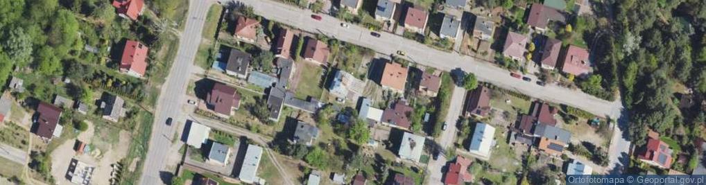 Zdjęcie satelitarne Akacjowa ul.