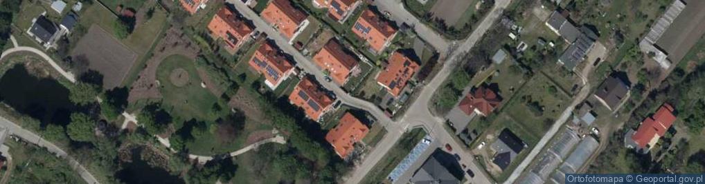 Zdjęcie satelitarne Akacjowa ul.