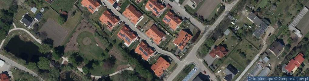 Zdjęcie satelitarne Akacjowa ul.