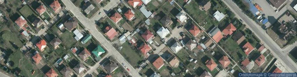Zdjęcie satelitarne Akacjowa ul.