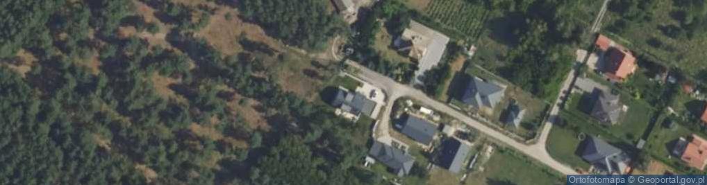 Zdjęcie satelitarne Akacjowa ul.
