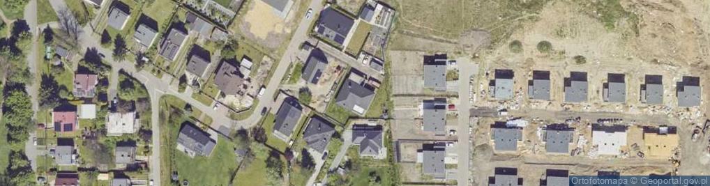 Zdjęcie satelitarne Akacjowa ul.