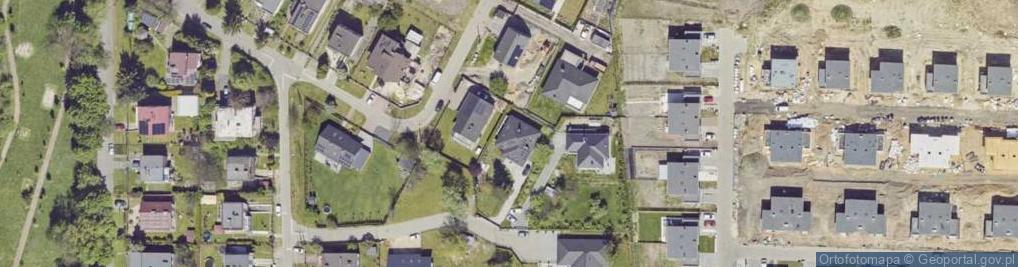 Zdjęcie satelitarne Akacjowa ul.