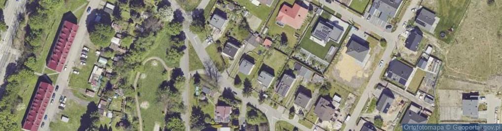 Zdjęcie satelitarne Akacjowa ul.