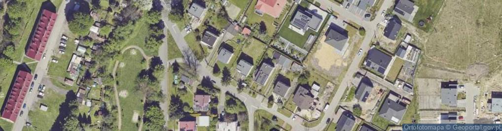 Zdjęcie satelitarne Akacjowa ul.