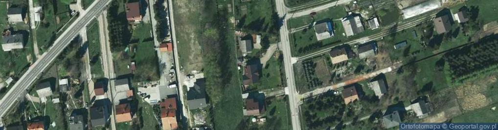Zdjęcie satelitarne Akacjowa ul.