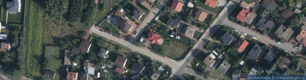 Zdjęcie satelitarne Akacjowa ul.