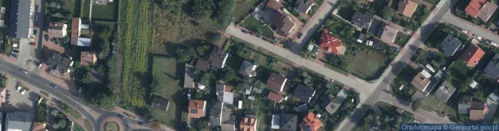 Zdjęcie satelitarne Akacjowa ul.