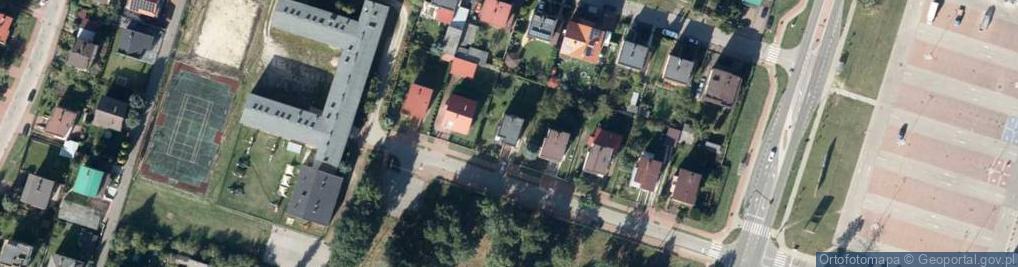 Zdjęcie satelitarne Akacjowa ul.