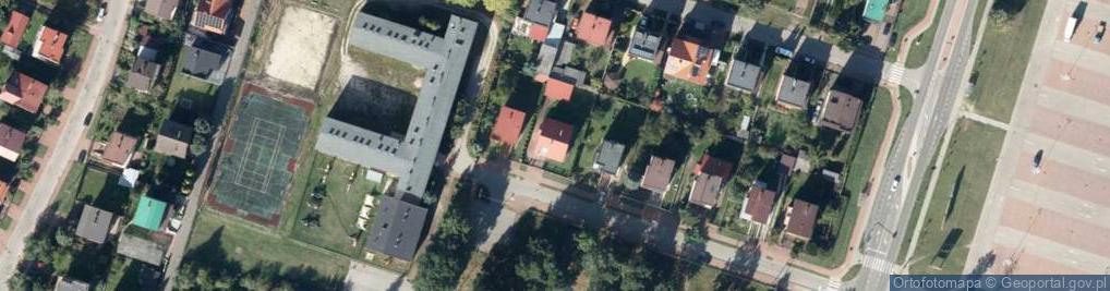 Zdjęcie satelitarne Akacjowa ul.