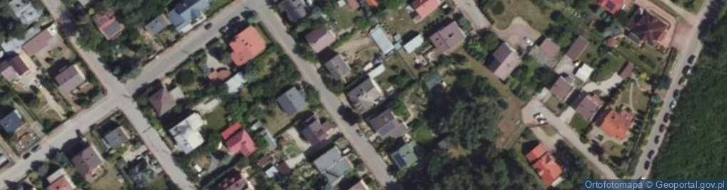 Zdjęcie satelitarne Akacjowa ul.