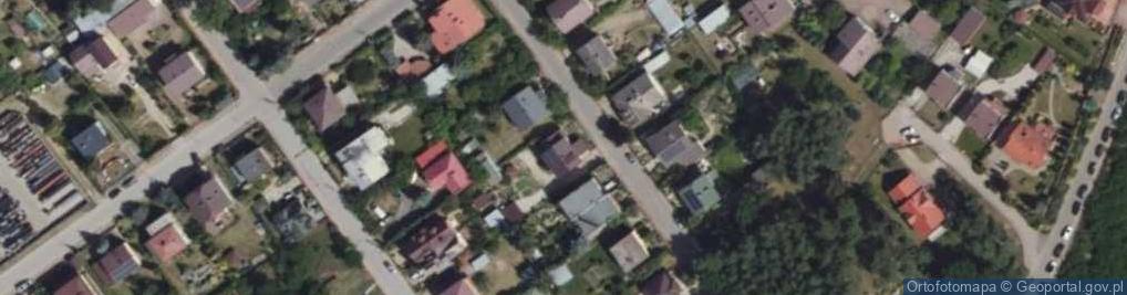 Zdjęcie satelitarne Akacjowa ul.