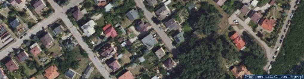 Zdjęcie satelitarne Akacjowa ul.