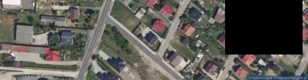 Zdjęcie satelitarne Akacjowa ul.