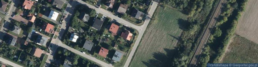 Zdjęcie satelitarne Akacjowa ul.