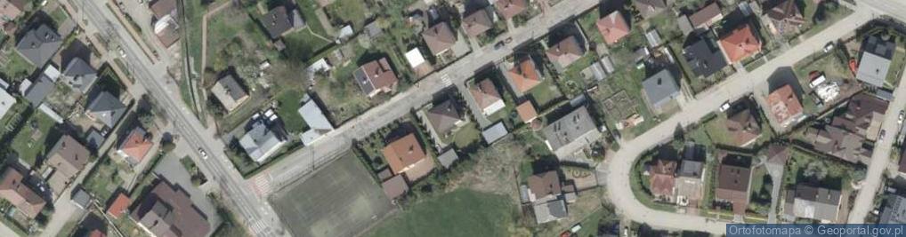 Zdjęcie satelitarne Akacjowa ul.