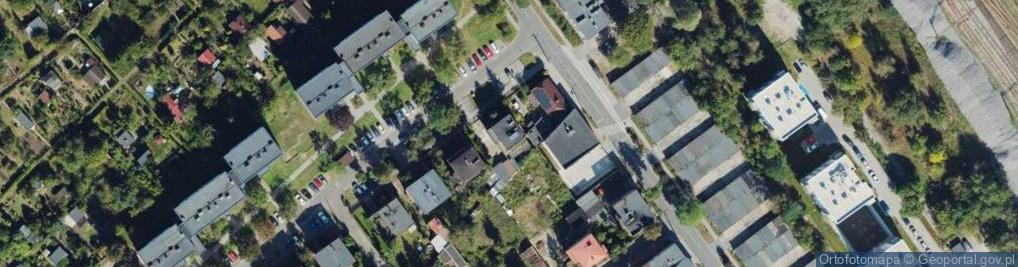Zdjęcie satelitarne Akacjowa ul.