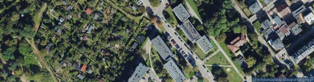 Zdjęcie satelitarne Akacjowa ul.