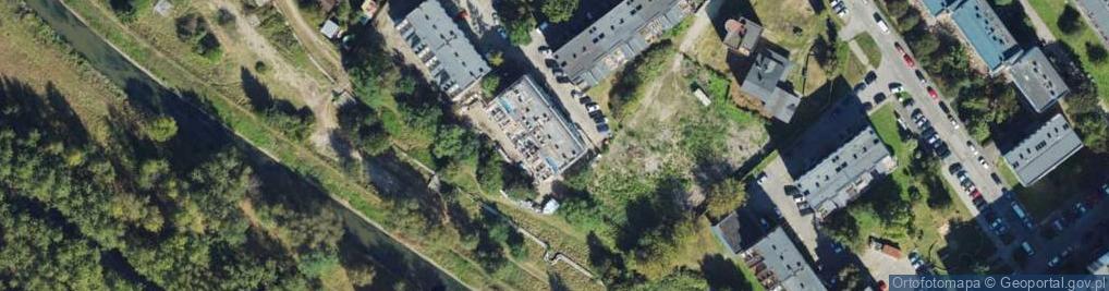 Zdjęcie satelitarne Akacjowa ul.