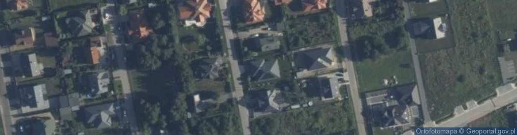 Zdjęcie satelitarne Akacjowa ul.