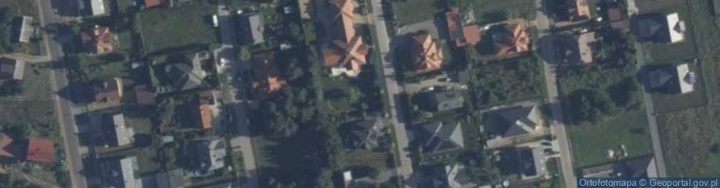 Zdjęcie satelitarne Akacjowa ul.