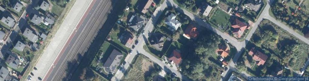 Zdjęcie satelitarne Akacjowa ul.