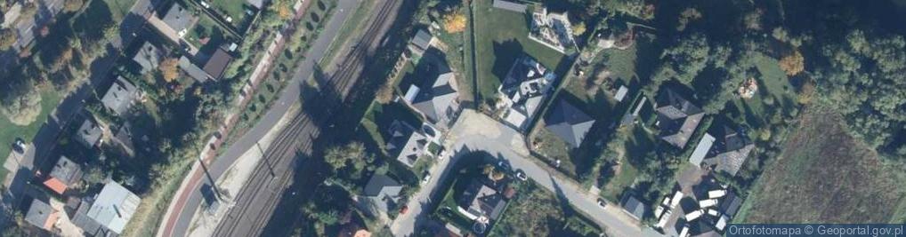 Zdjęcie satelitarne Akacjowa ul.
