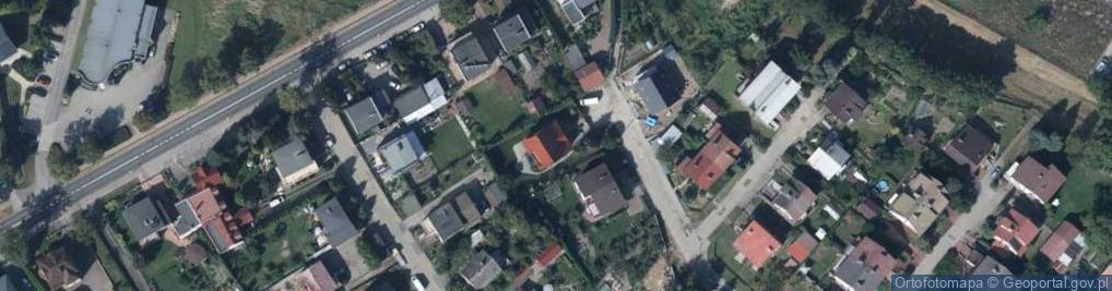 Zdjęcie satelitarne Akacjowa ul.