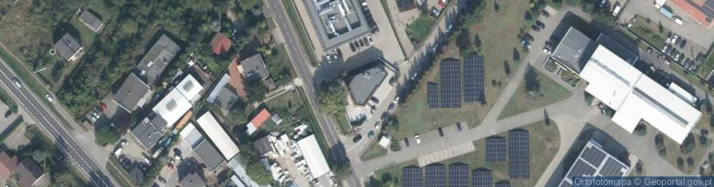 Zdjęcie satelitarne Akacjowa ul.
