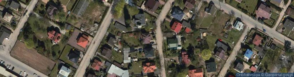Zdjęcie satelitarne Akacjowa ul.