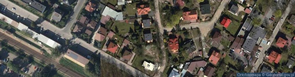 Zdjęcie satelitarne Akacjowa ul.