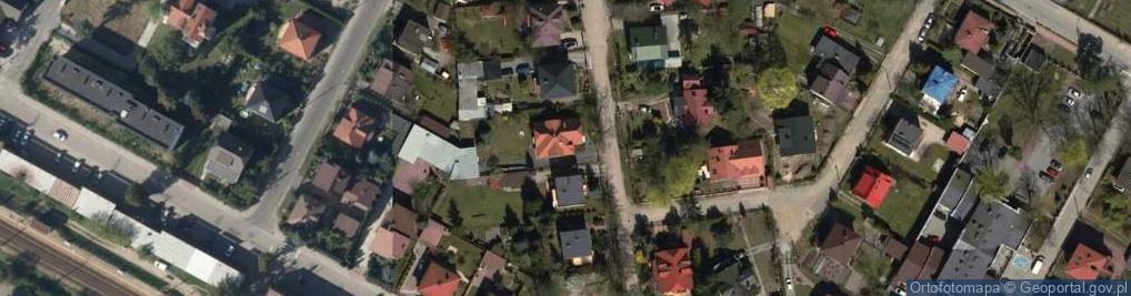Zdjęcie satelitarne Akacjowa ul.